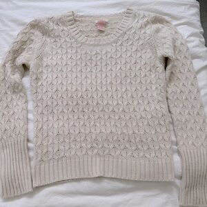 Tulle Cableknit Sweater